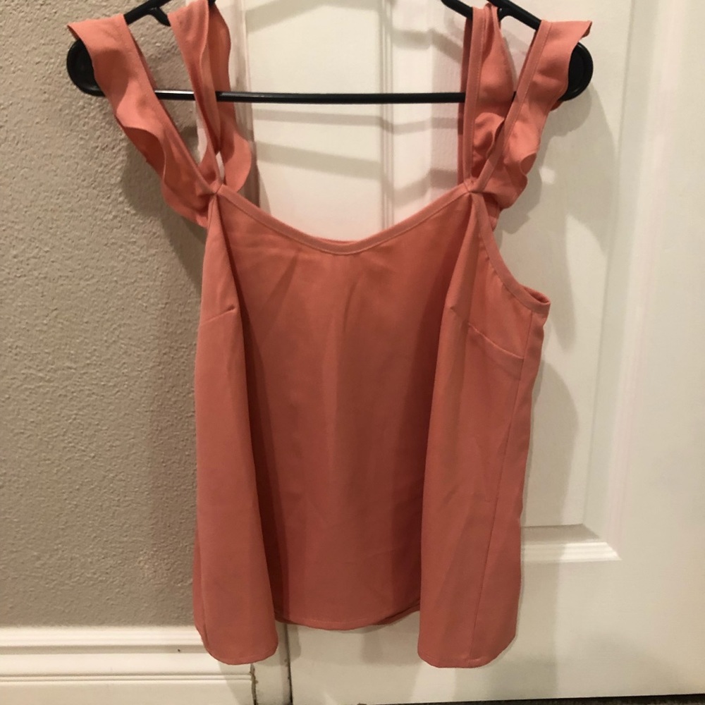 Pink Black Swam Top.